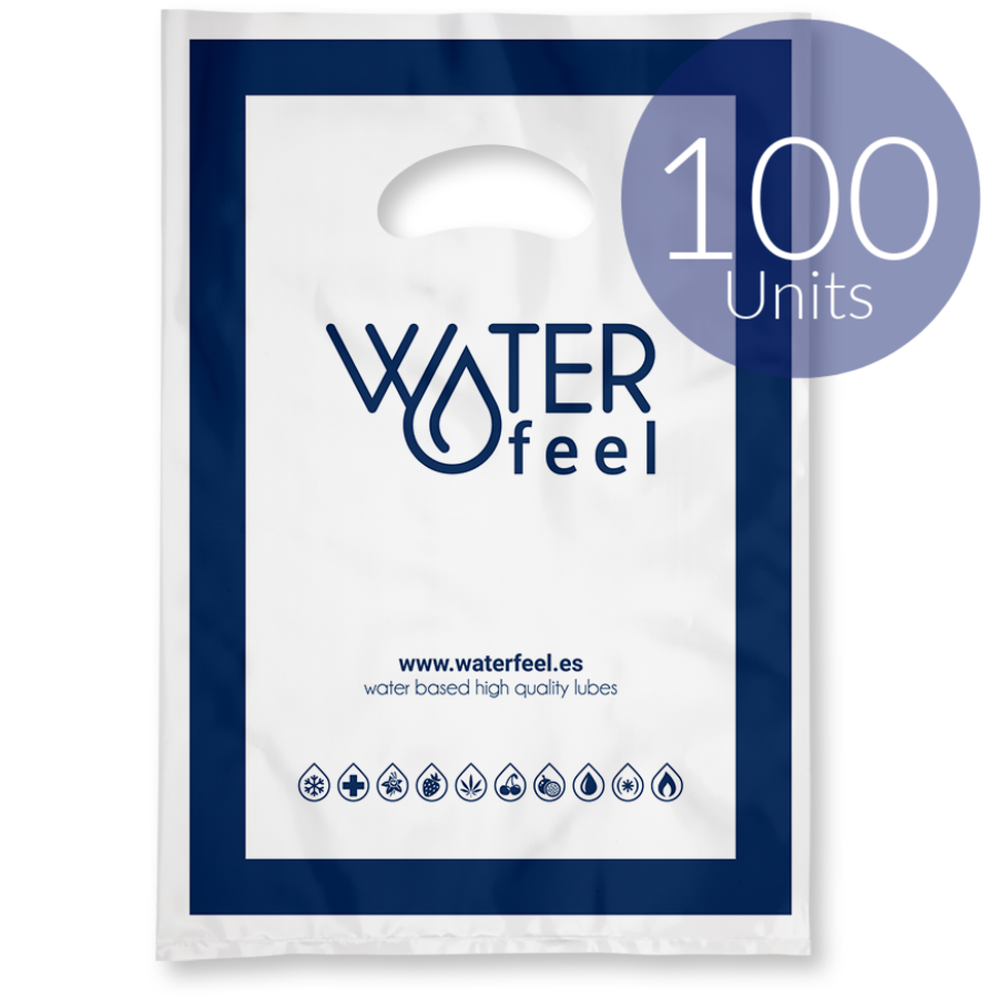 Sacs de protection discrets 25x35cm lot de 100 - Waterfeel - WATERFEEL