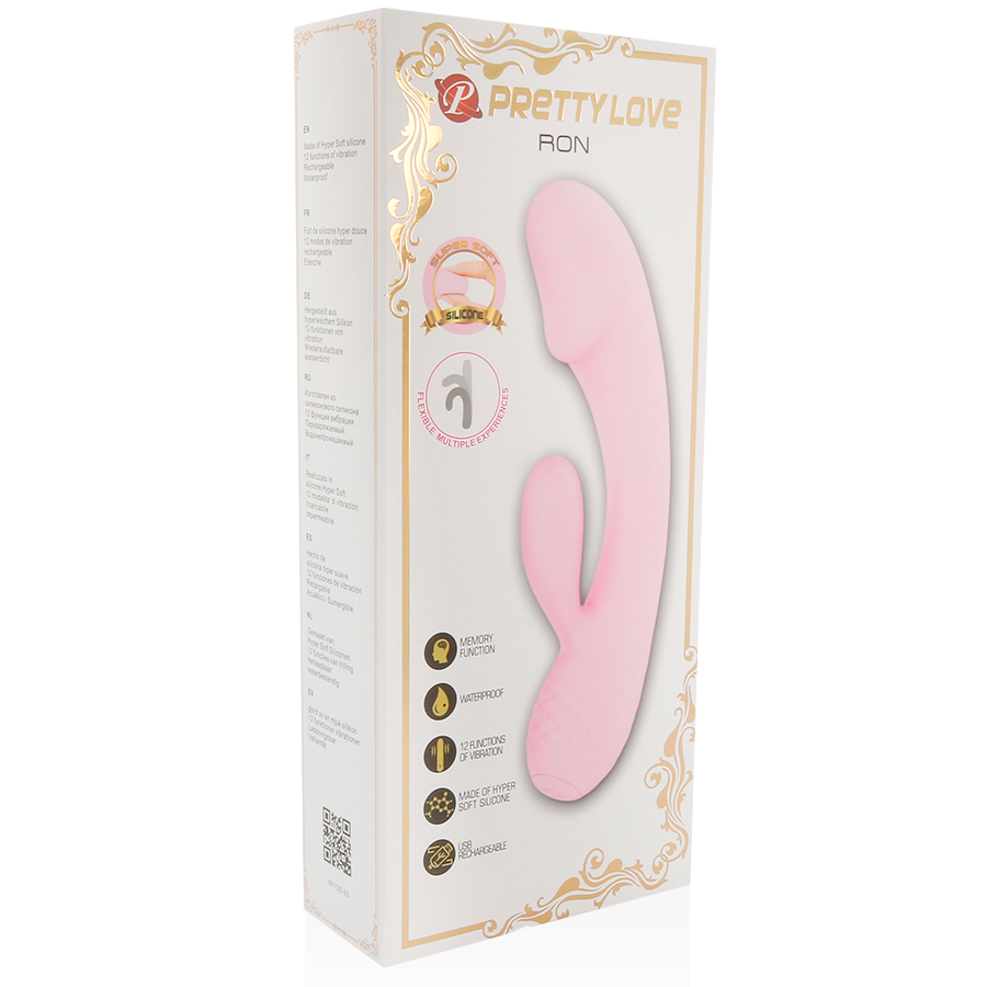 Vibromasseur Rabbit Ron Intelligent - Pretty Love