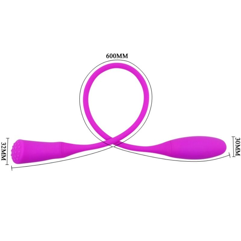 Vibromasseur Smart Snaky Vibe 2 Moteurs - Pretty Love