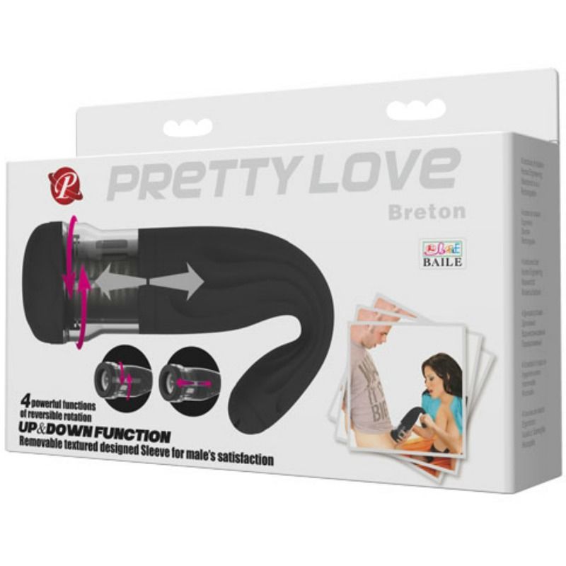 Masturbateur Masculin Multifonction Breton - Pretty Love