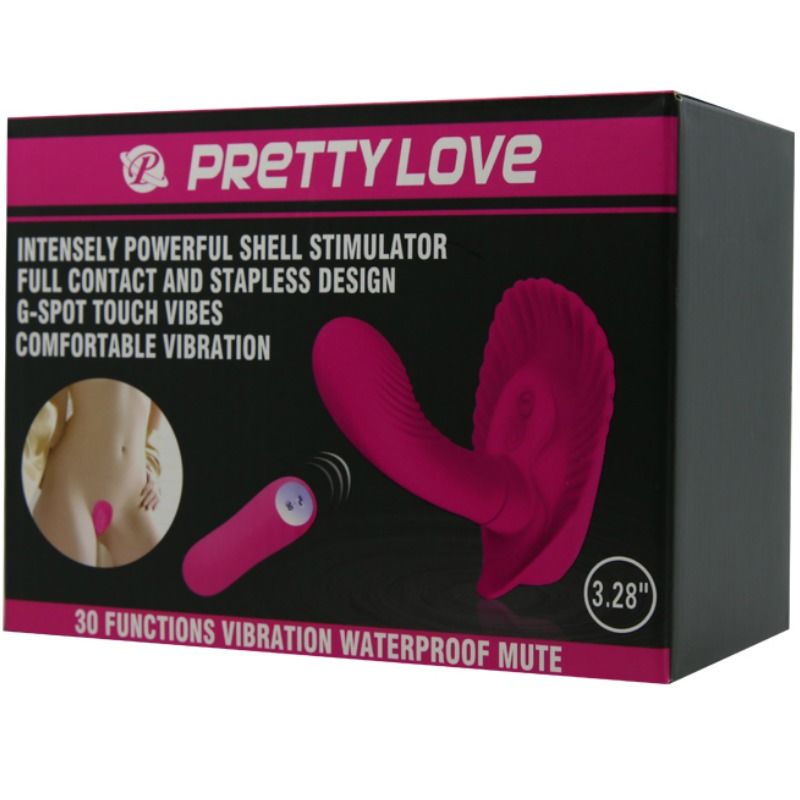 Stimulateur Point G Coquille Télécommandé - Pretty Love