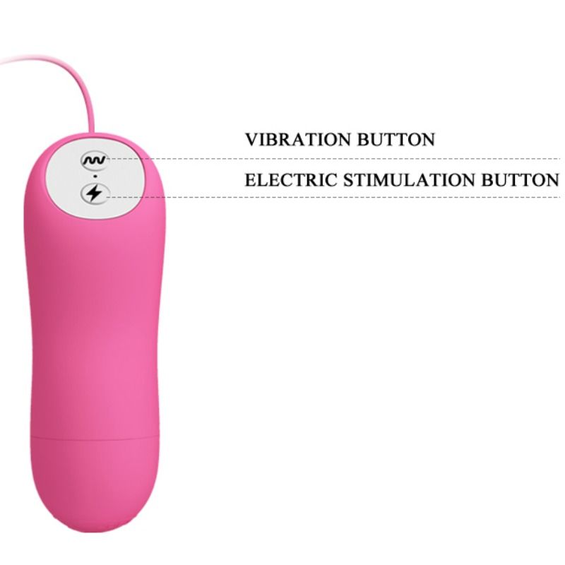 Baile - Pince Tétons avec électrostimulation - Rose