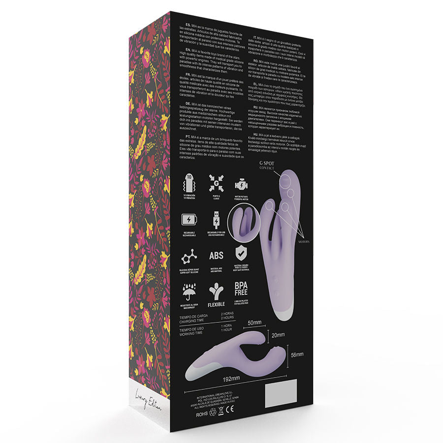 Vibrateur Rabbit Guell 3 Moteurs - Mia - MIA