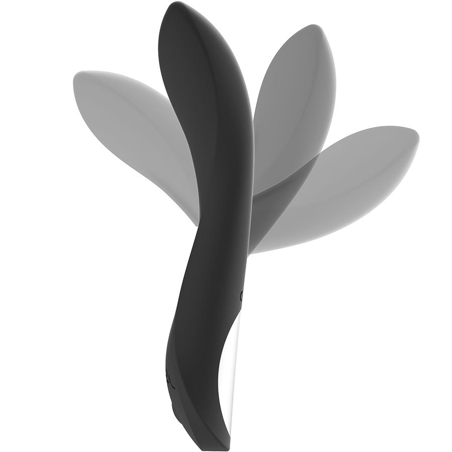 Vibromasseur Kean Tactile Rechargeable - Black & Silver