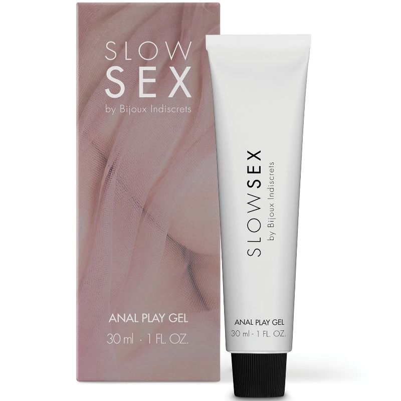 Bijoux Indiscrets – Gel Anal à Base d’Eau Play Slow Sex – 30 ml