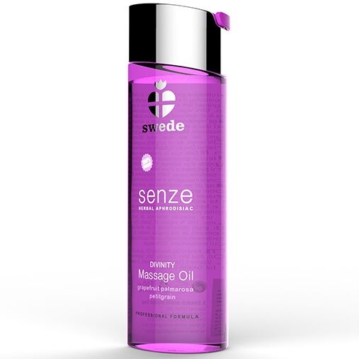 Huile de massage aphrodisiaque Divinity pamplemousse 75 ml - Swede - SWEDE