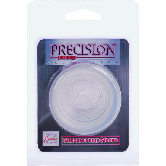 Manchon Pompe Universel Silicone Transparent - Calexotics