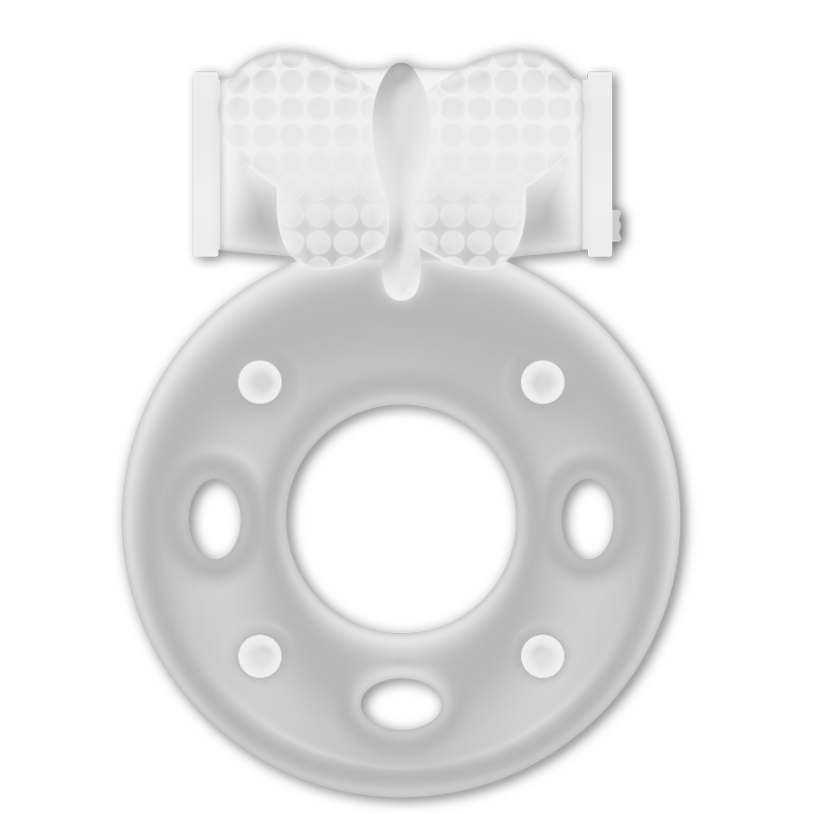 Anneau Vibrant Casual Love Ring 34 Transparent - Casual Love