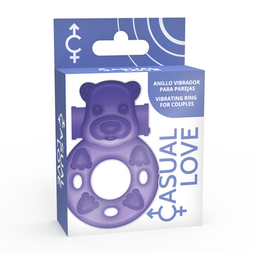 Anneau Vibrant Casual Love Ring 26 Lilas - Casual Love