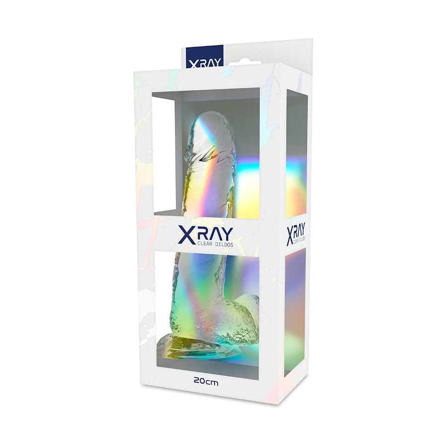 Gode Réaliste X Ray Clear Transparent 20cm - X Ray