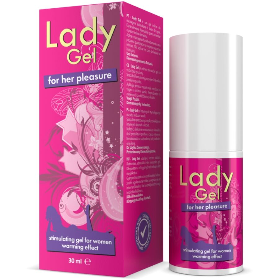 Gel Stimulant Lady Gel Effet Chaleur 30ml - Intimateline - INTIMATELINE INTIMATELINE