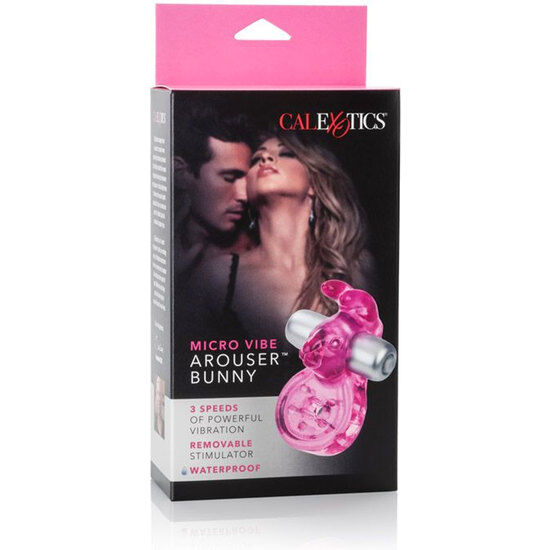 Anneau Vibrant Couple Micro Vibe Arouser Lapin - CalExotics