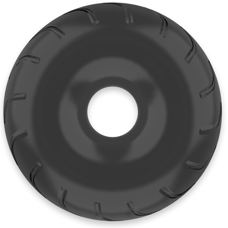 Anneau pénien super flexible PR08 5 cm noir - Powering - POWERING