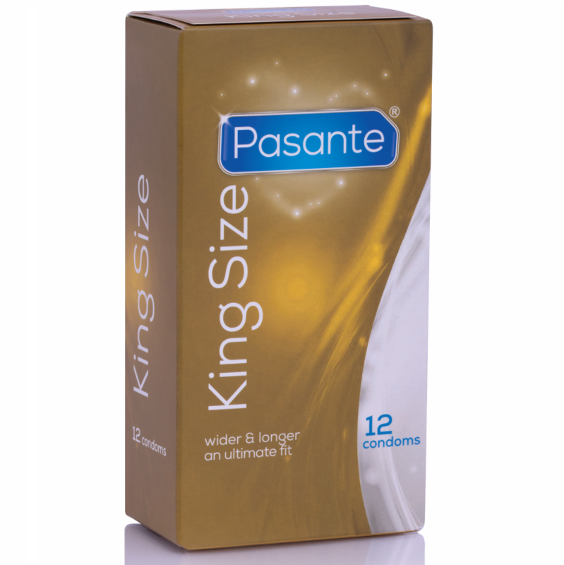 Préservatifs King Size 60mm non lubrifiés x12 - Pasante - PASANTE