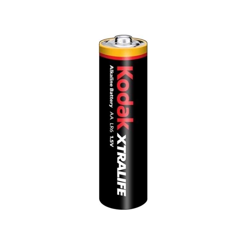 Piles alcalines AA LR6 Xtralife pack de 4 - Kodak - KODAK