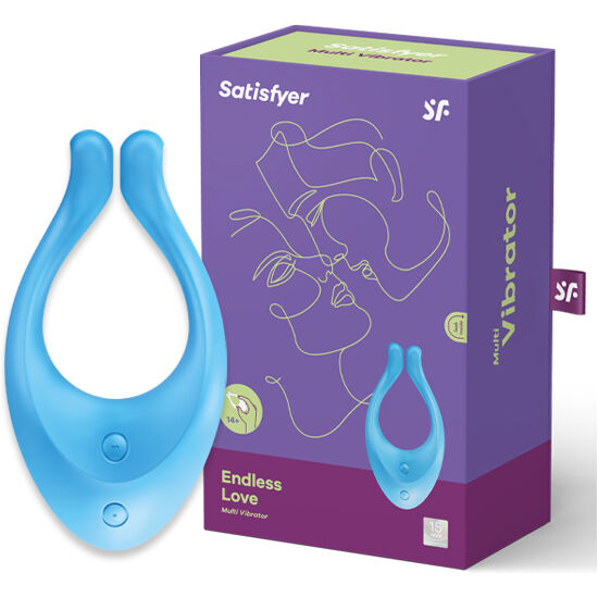 Vibromasseur Couple Endless Love 1 Bleu - Satisfyer