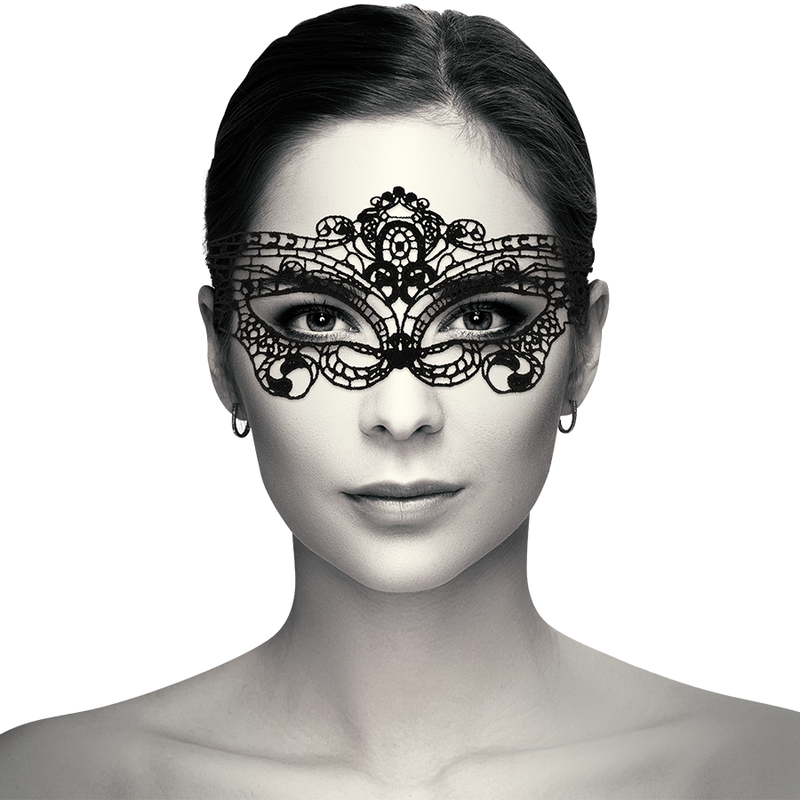 Masque Sensuel Coquette Chic Desire Dentelle Noire - Coquette