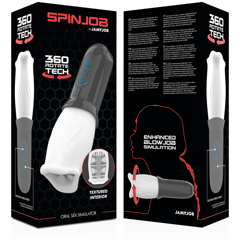 Masturbateur Spinjob Rotation 360° - Jamyjob