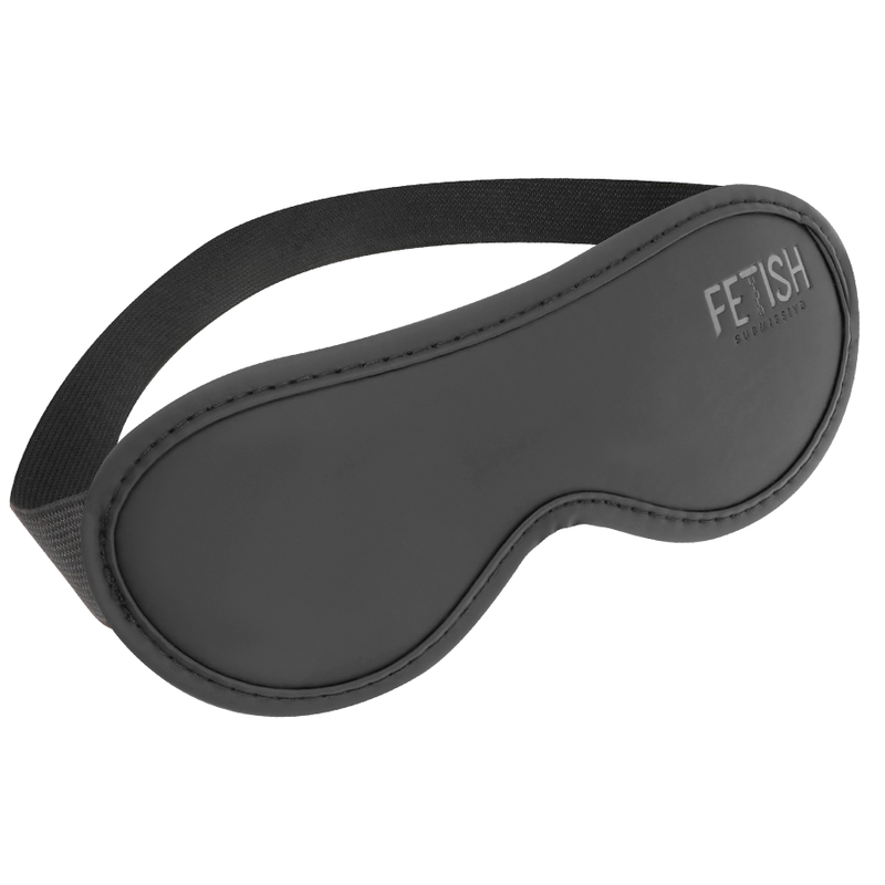 Fetish Submissive - Masque intégral Bondage en Cuir Vegan - Noir