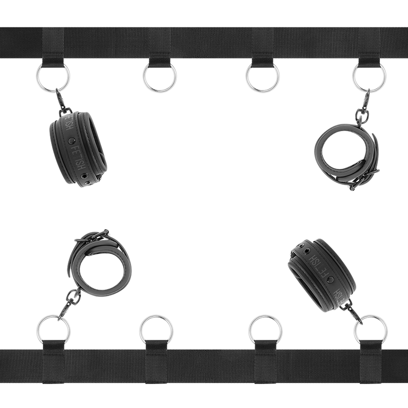 Fetish Submissive – Attache de Lit avec Menottes