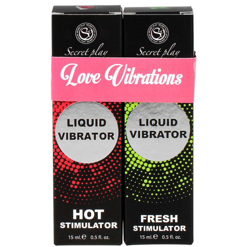 Secret Play - Pack Gel Intime pour Elle et Lui Love Vibrations