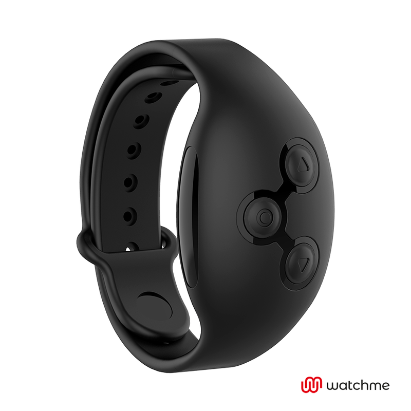Wearwatch – Oeuf vibrant avec bracelet télécommandé – Noir/Fuchsia
