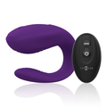 Vibromasseur Couple Bruno Télécommandé Lilas - Intense